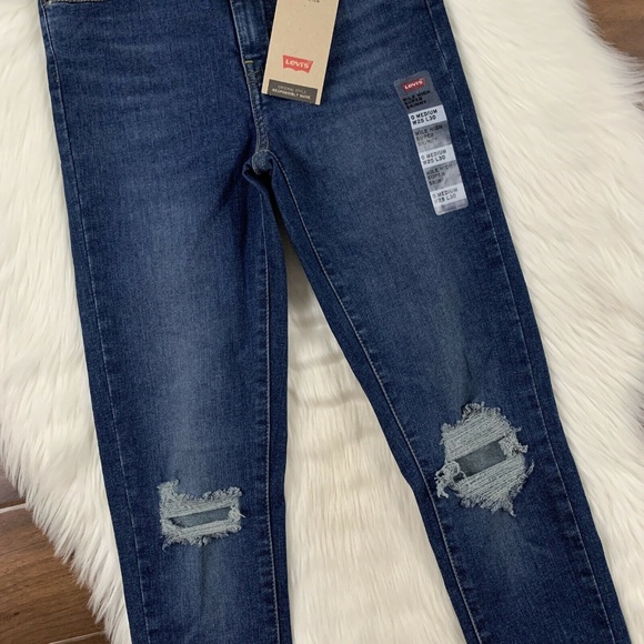 Levi's Size 25 Mile High Super Skinny‎ Denim Jeans - Picture 2 of 8